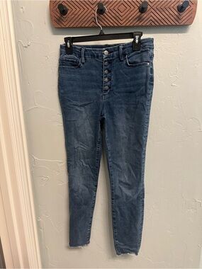 Sam Edelman Skinny Jeans in Dark Blue Wash